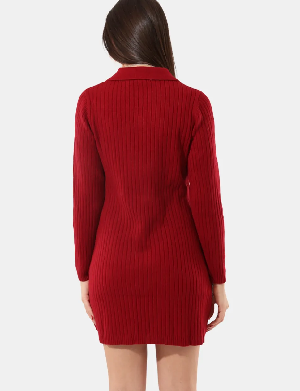 Abito in maglia Sandro Ferrone Bordeaux