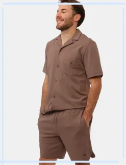 Bermuda pigiama Emporio Armani Marrone tg. M