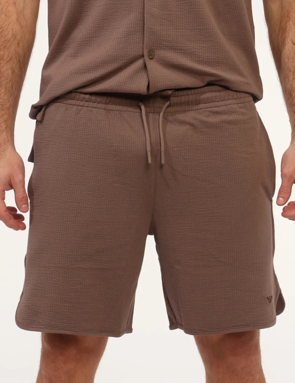 Bermuda pigiama Emporio Armani Marrone tg. M