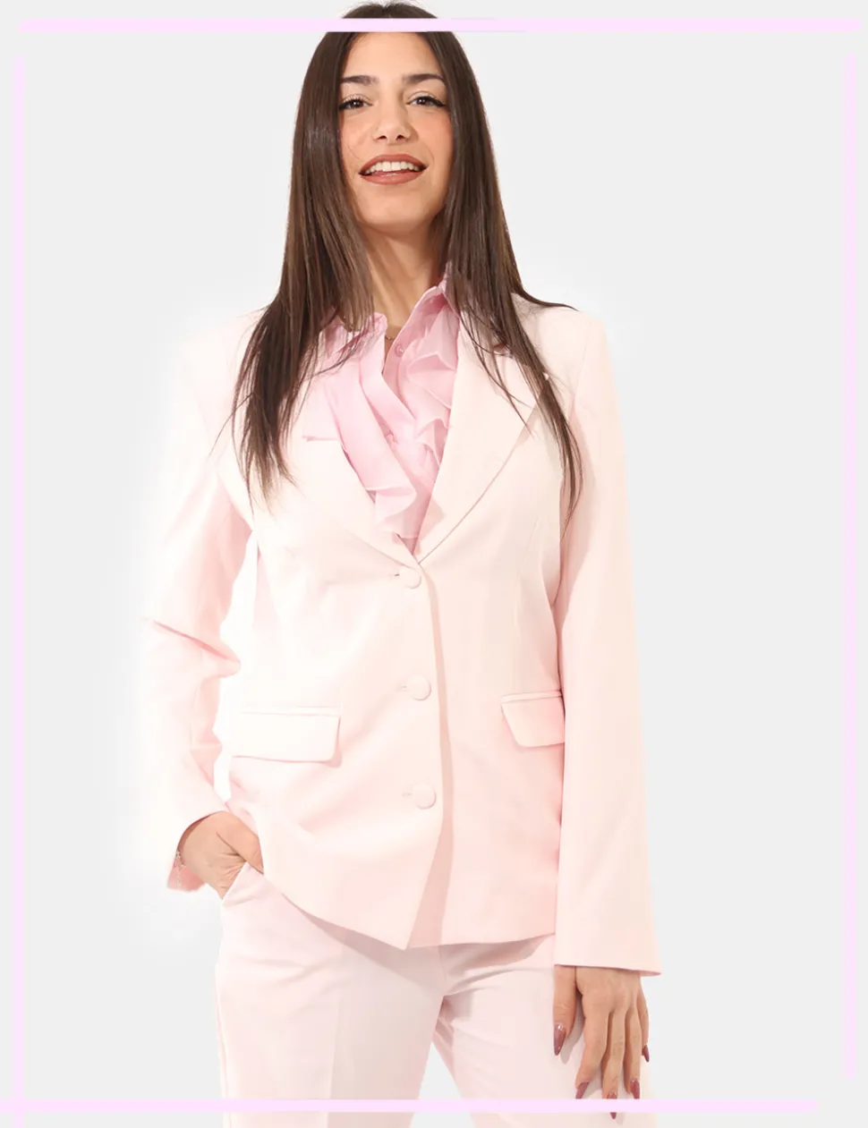 Blazer Denny Rose Rosa tg.S
