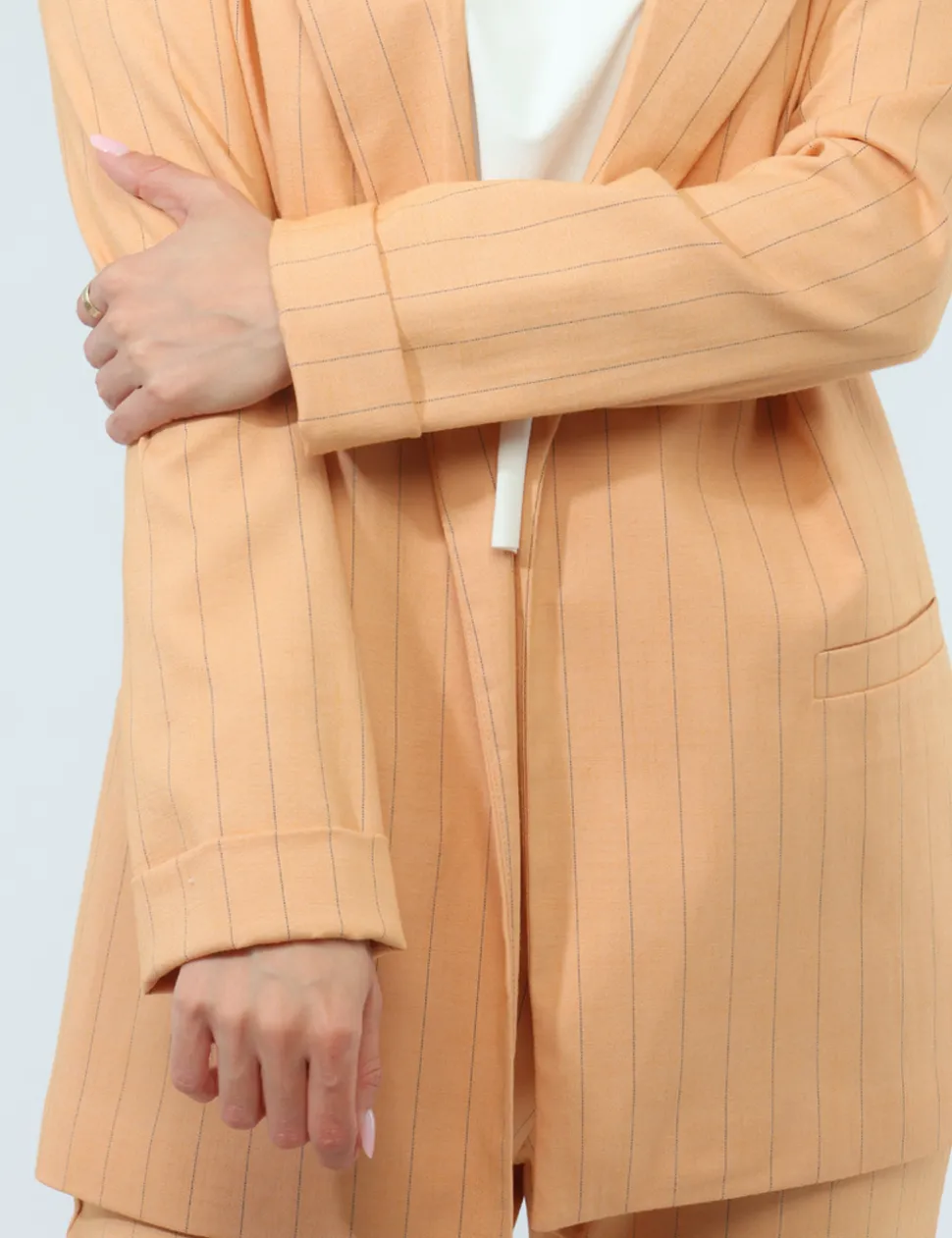Blazer Materica Arancione