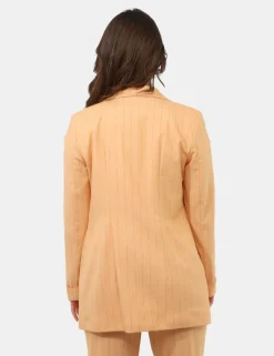 Blazer Materica Arancione