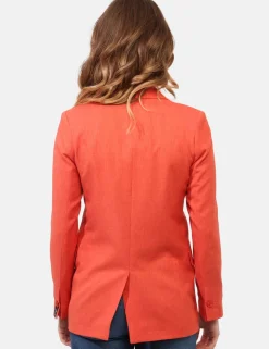 Blazer Materica Arancione