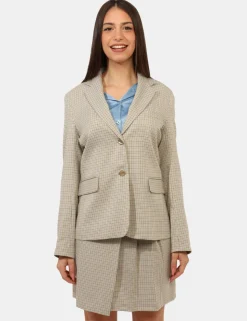 Blazer Materica Beige