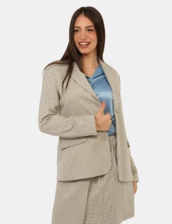 Blazer Materica Beige