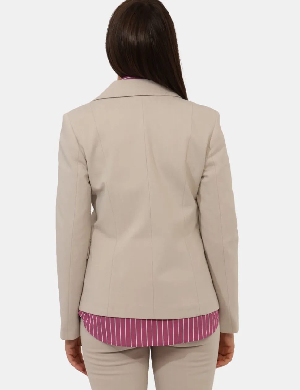 Blazer Materica Beige