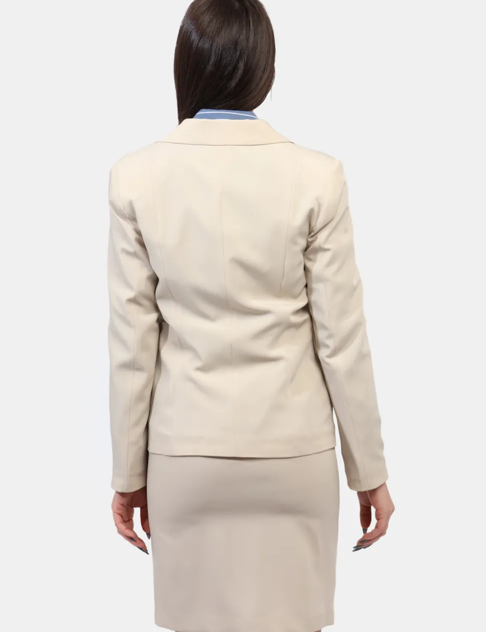 Blazer Materica Beige