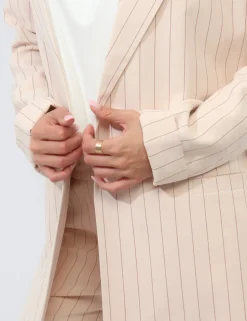Blazer Materica Beige