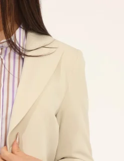 Blazer Materica Beige