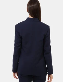 Blazer Materica Blu