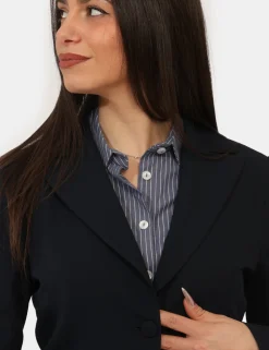 Blazer Materica Blu