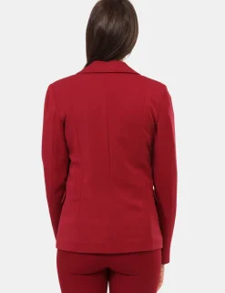 Blazer Materica Bordeaux