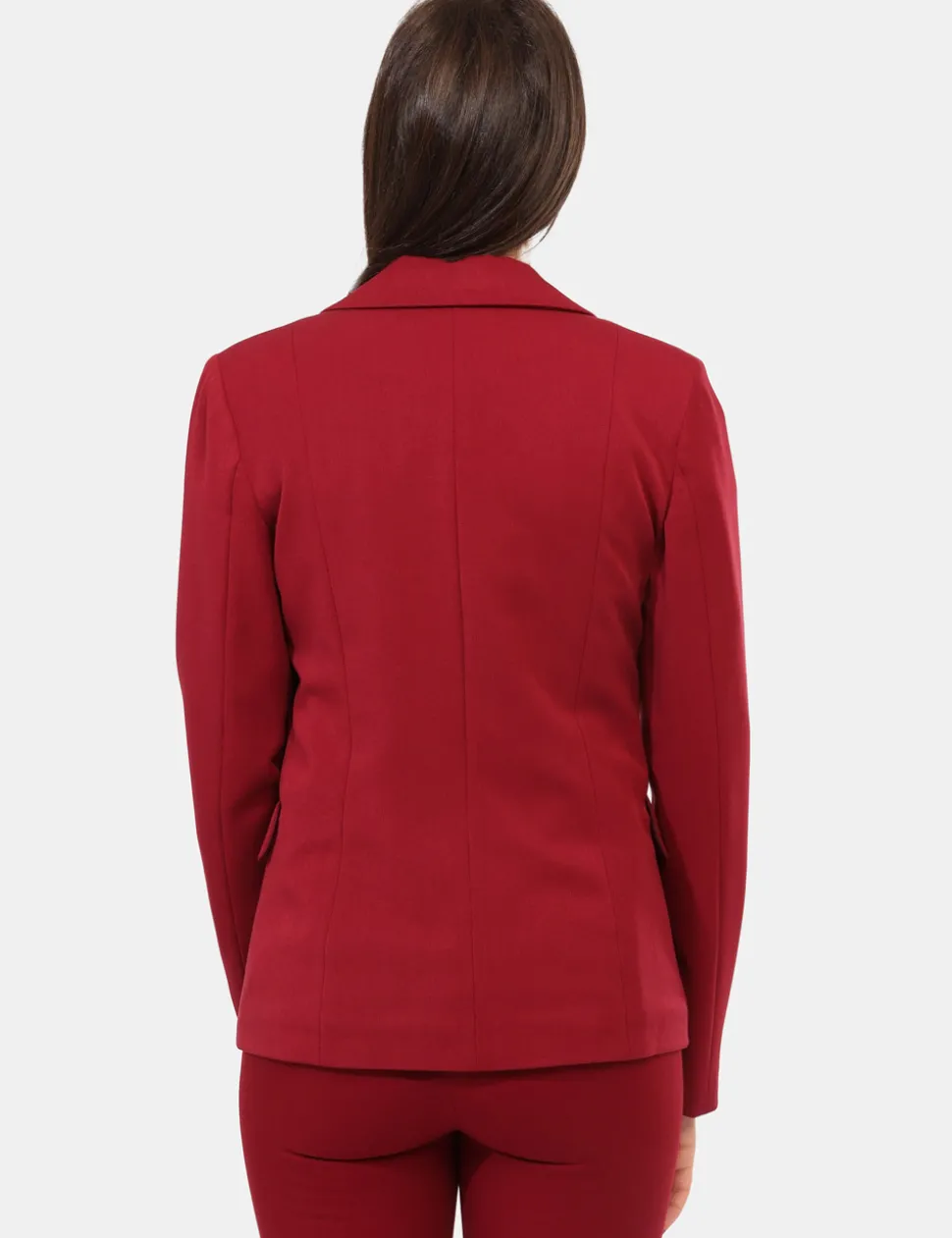 Blazer Materica Bordeaux