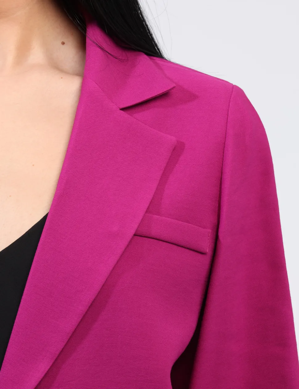 Blazer Materica Fucsia