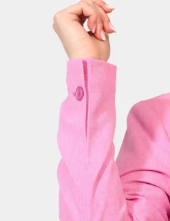 Blazer Materica Fucsia