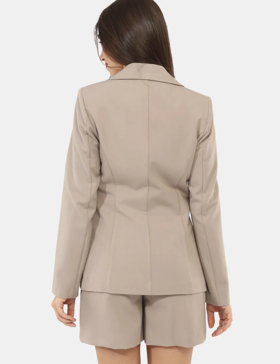 Blazer Materica Grigio