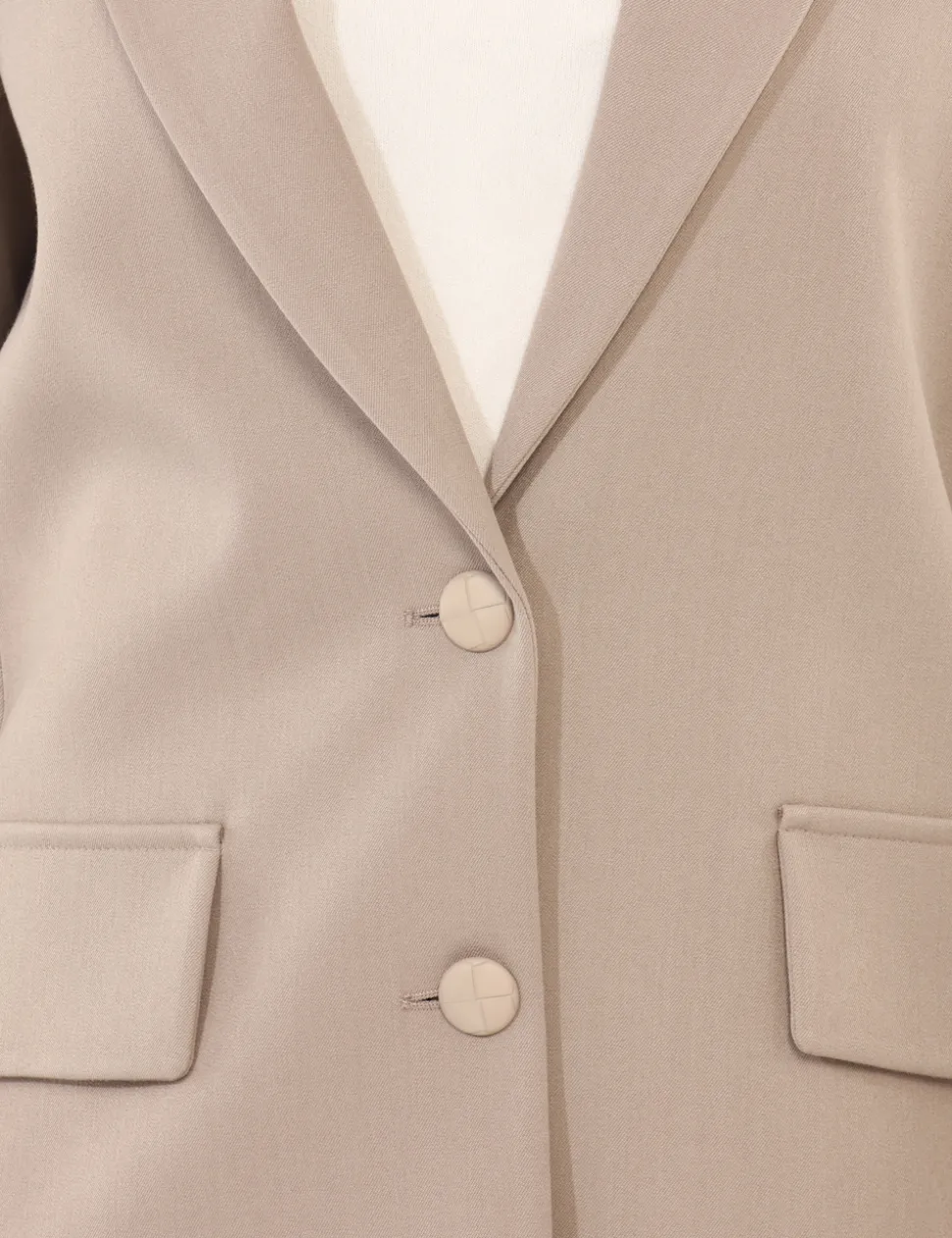 Blazer Materica Grigio