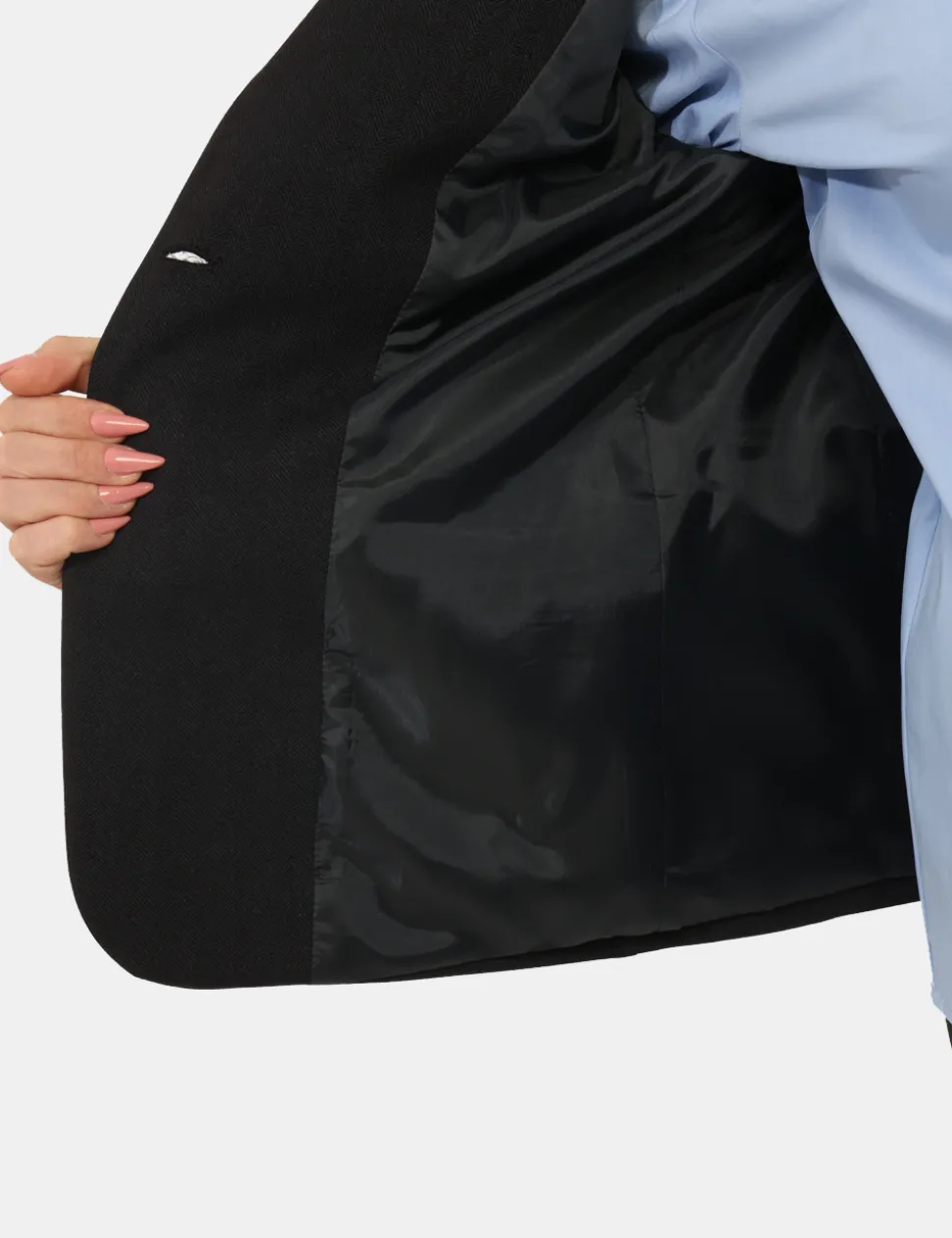 Blazer Materica Nero