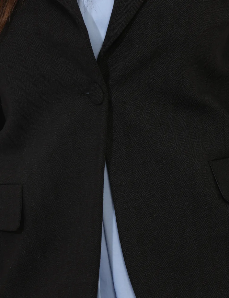 Blazer Materica Nero