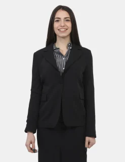 Blazer Materica Nero