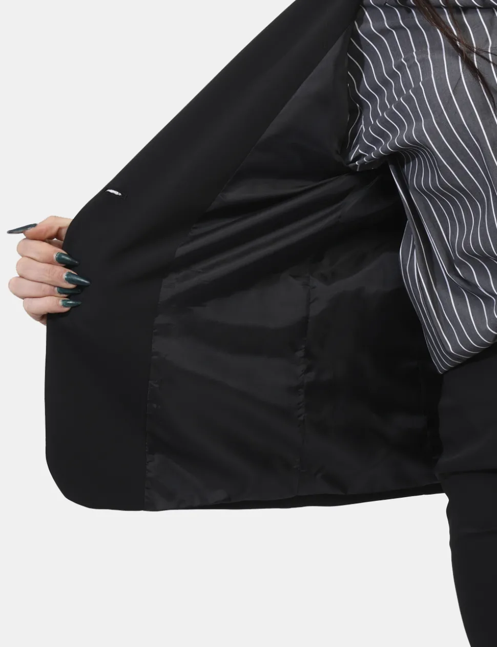 Blazer Materica Nero