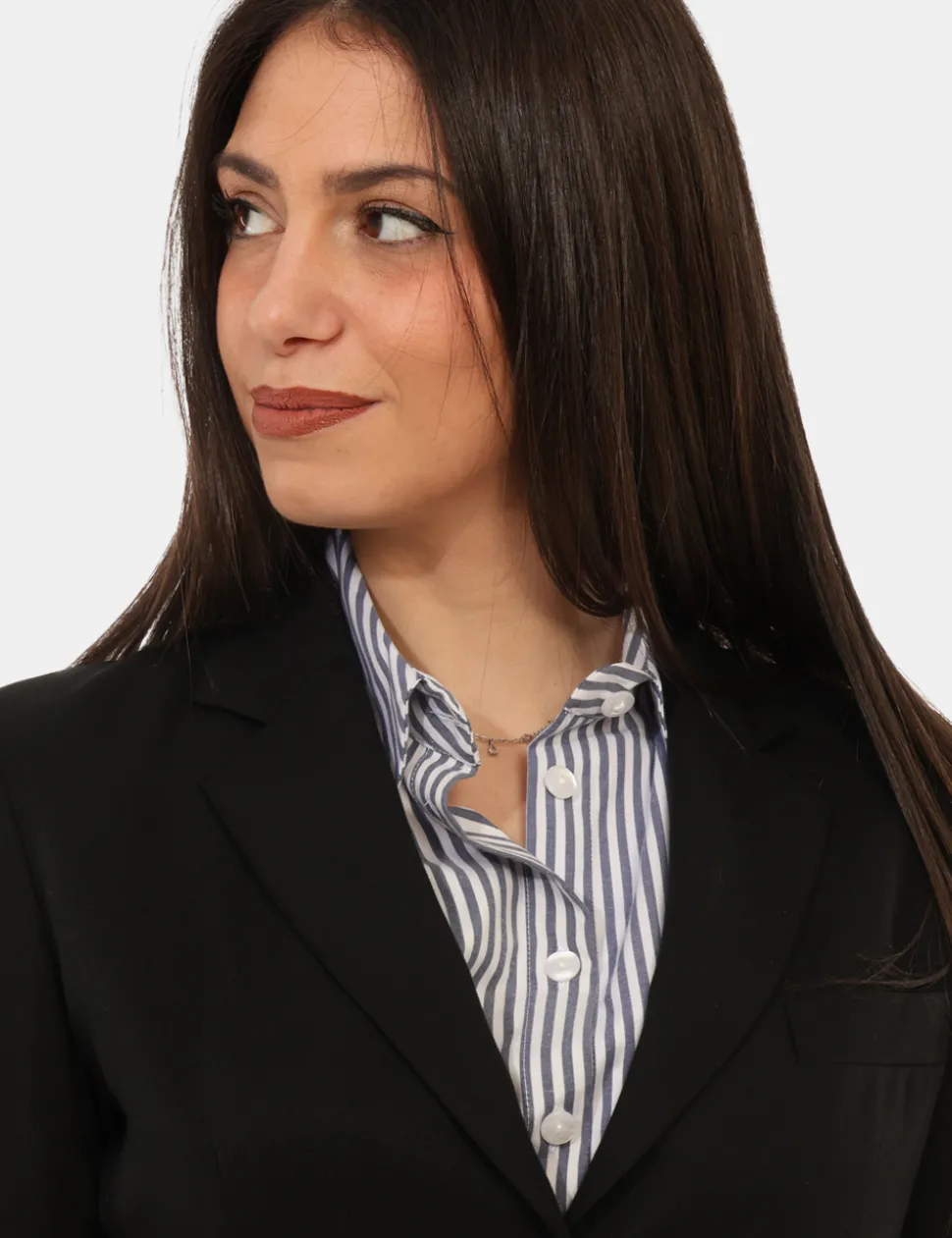 Blazer Materica Nero