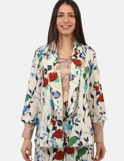 Blazer Materica Panna