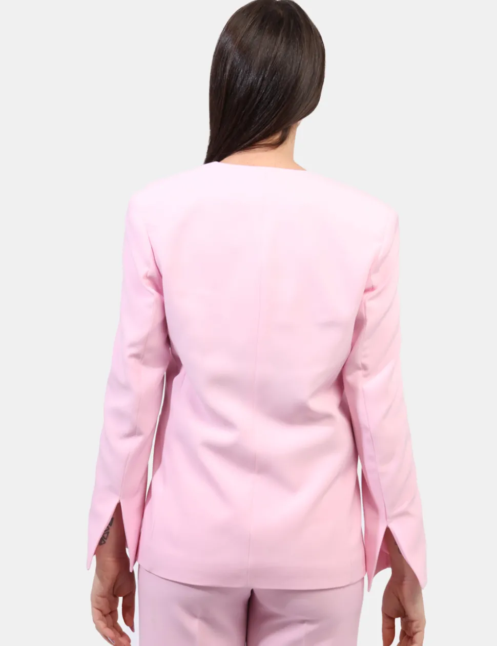 Blazer Materica Rosa