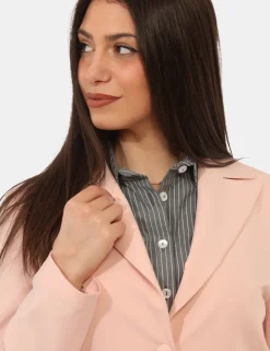 Blazer Materica Rosa