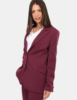 Blazer Materica Viola