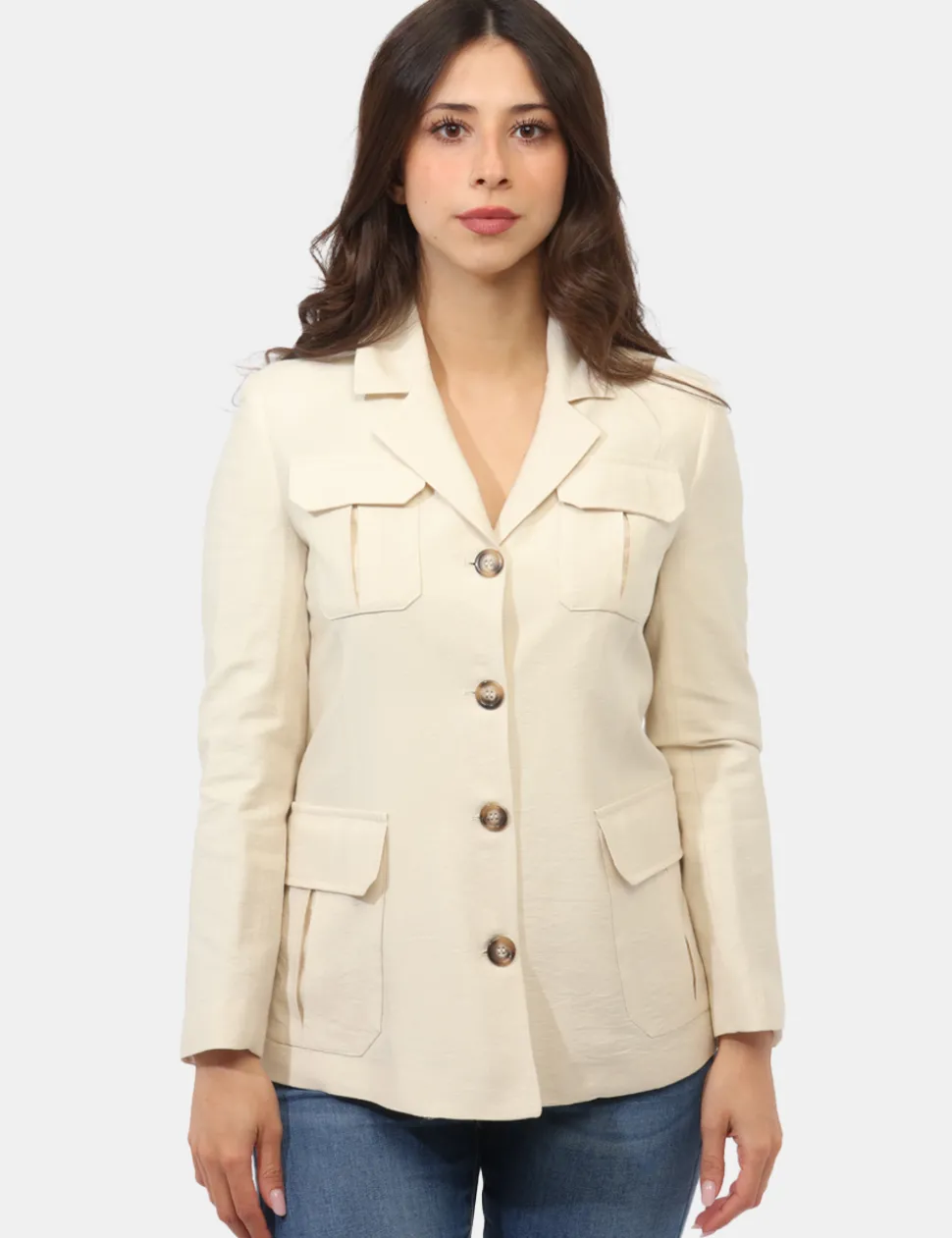 Blazer Rue De Clerie Beige