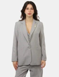 Blazer Rue De Clerie Grigio