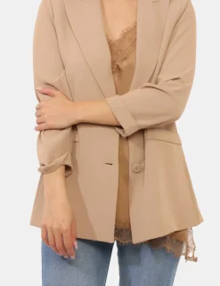 Blazer Sandro Ferrone Beige