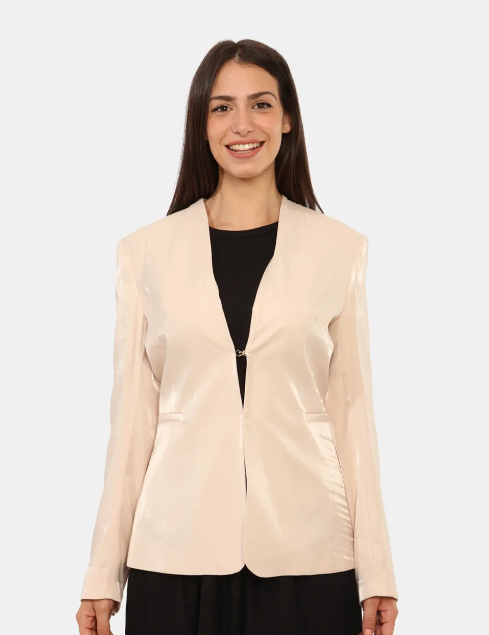 Blazer Yes Zee Beige