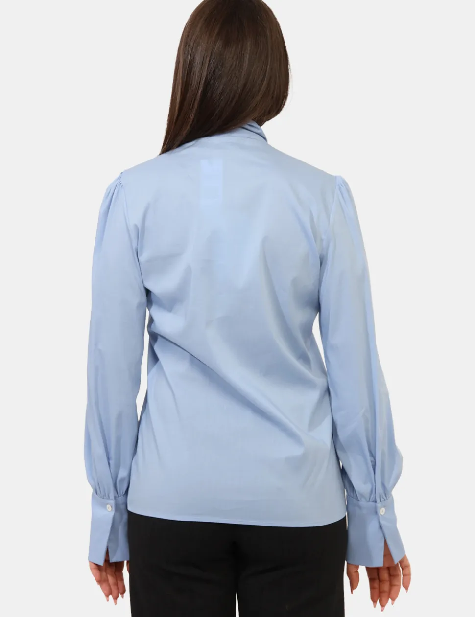 Blusa Materica Azzurro