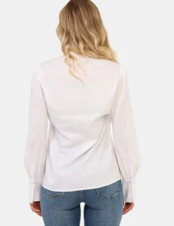 Blusa Materica Bianco