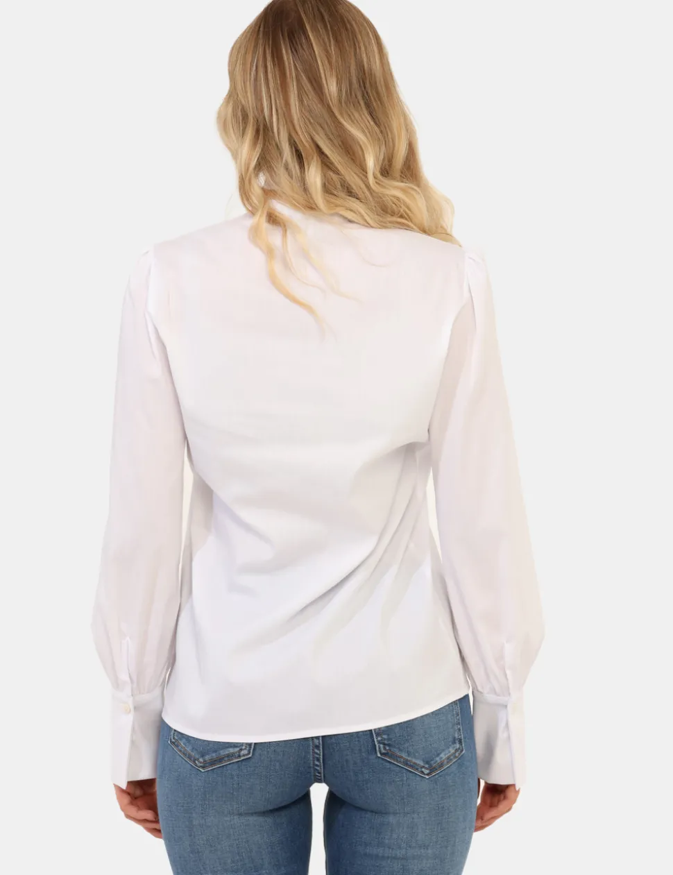 Blusa Materica Bianco