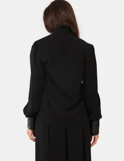 Blusa Materica Nero