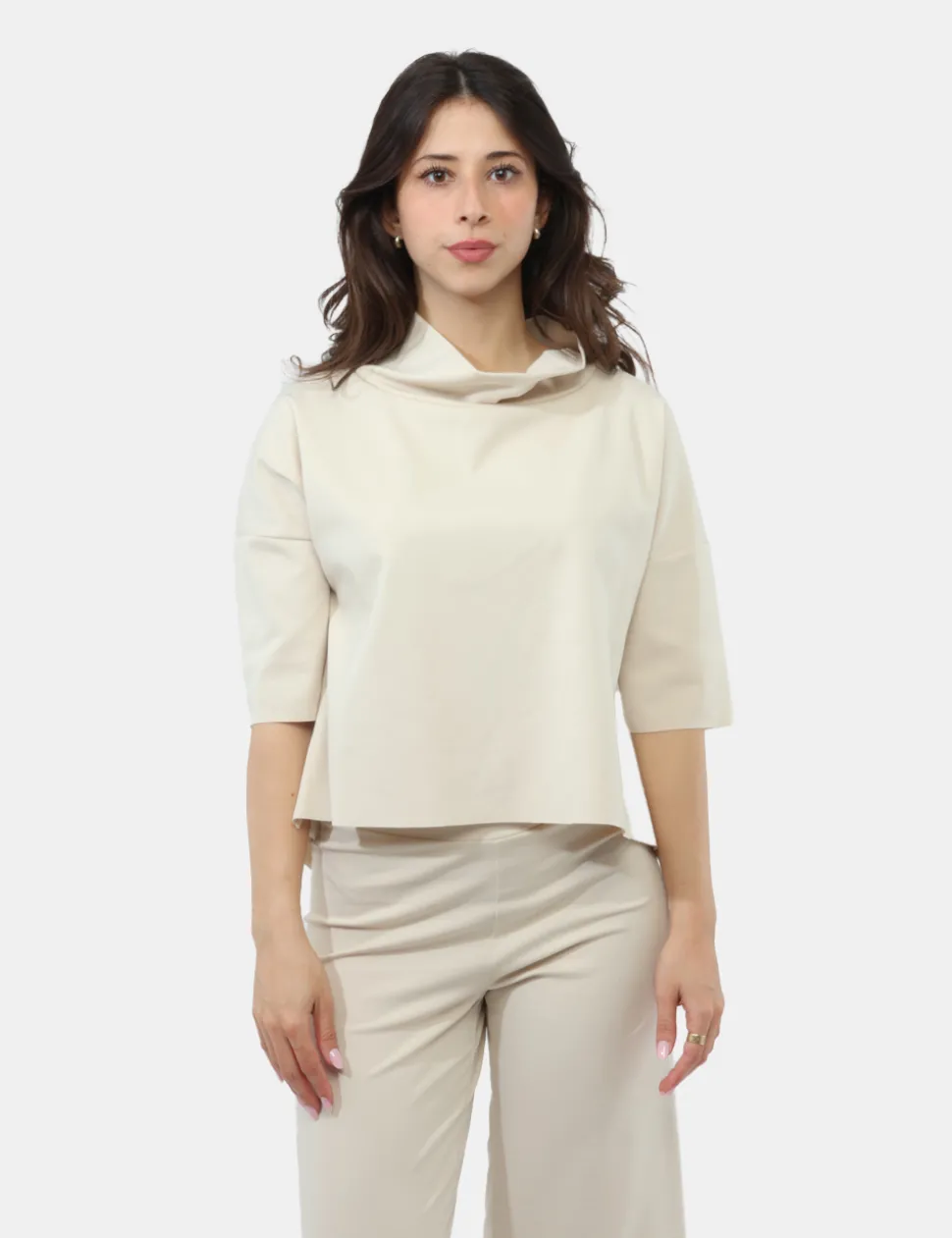 Blusa Rue De Clerie Beige