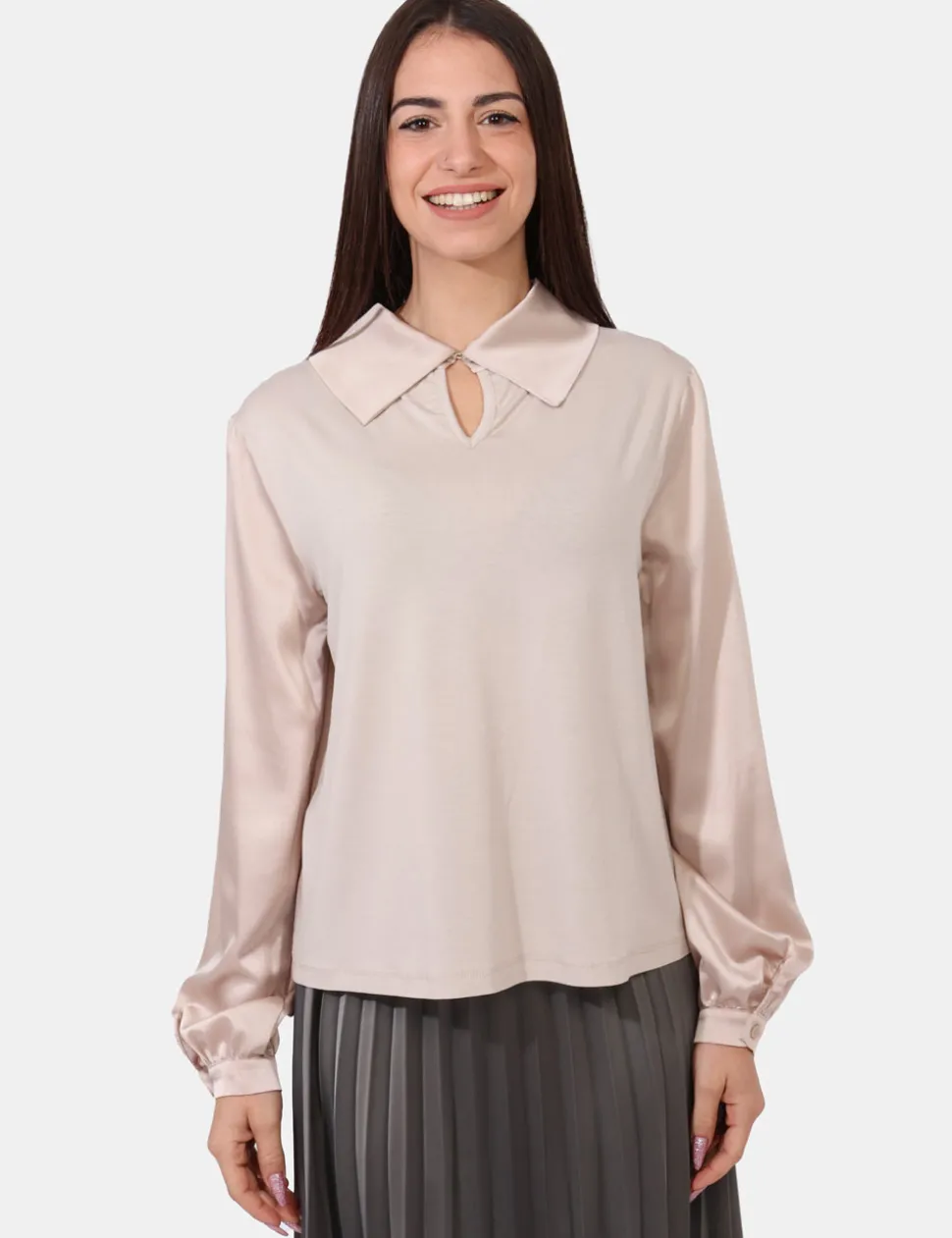 Blusa Sandro Ferrone Avorio