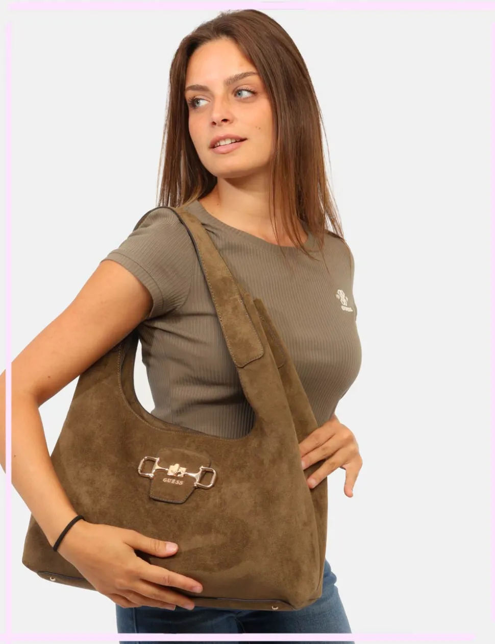 Borsa Guess Verde