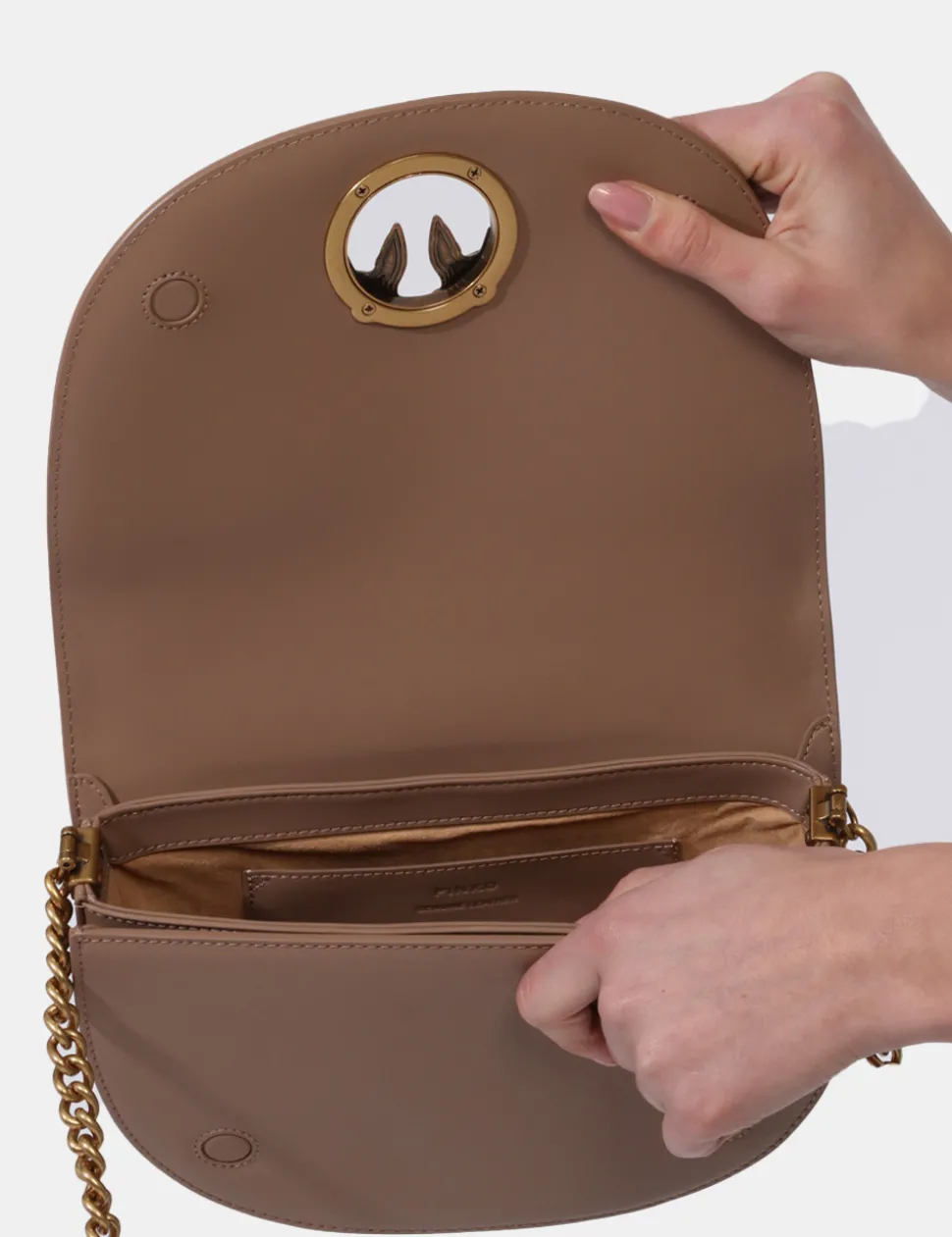 Borsa Pinko Marrone