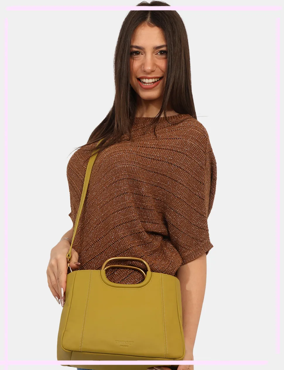 Borsa Twin Set Verde