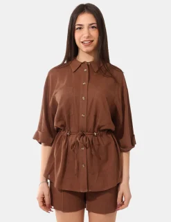 Camicia Denny Rose Marrone tg.S
