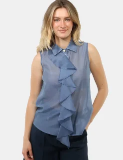 Camicia Fracomina Azzurra