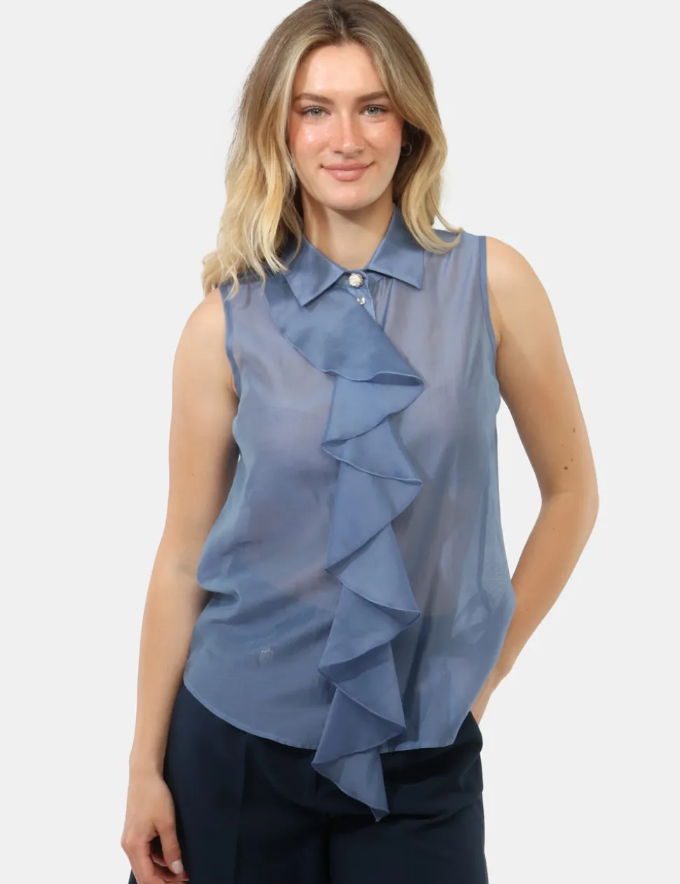 Camicia Fracomina Azzurra