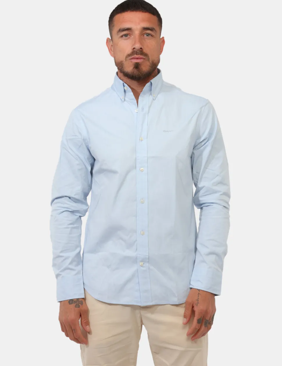 Camicia Gant Azzurra