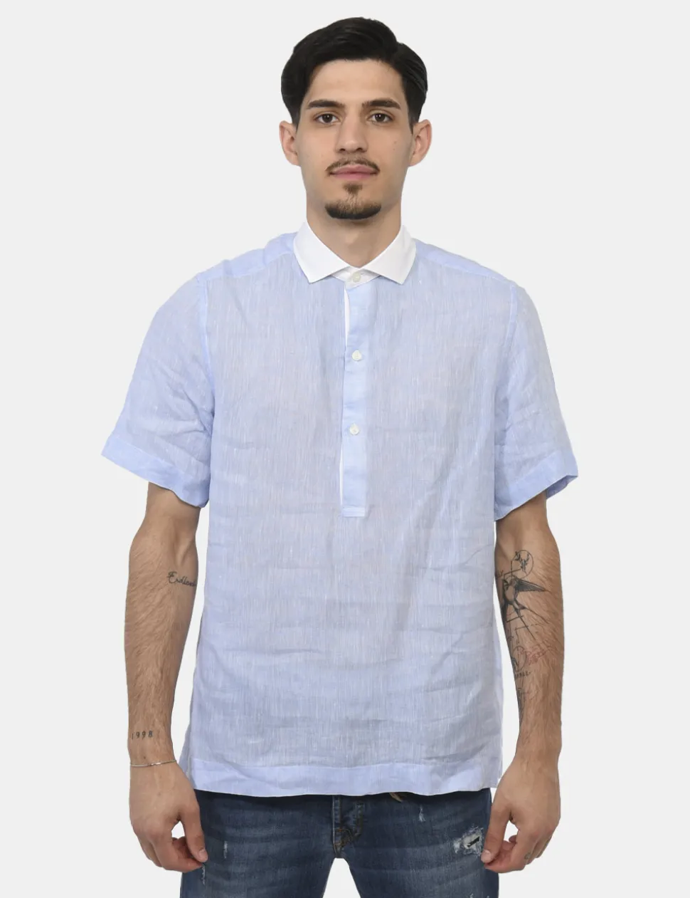Camicia Gazzarrini Azzurro