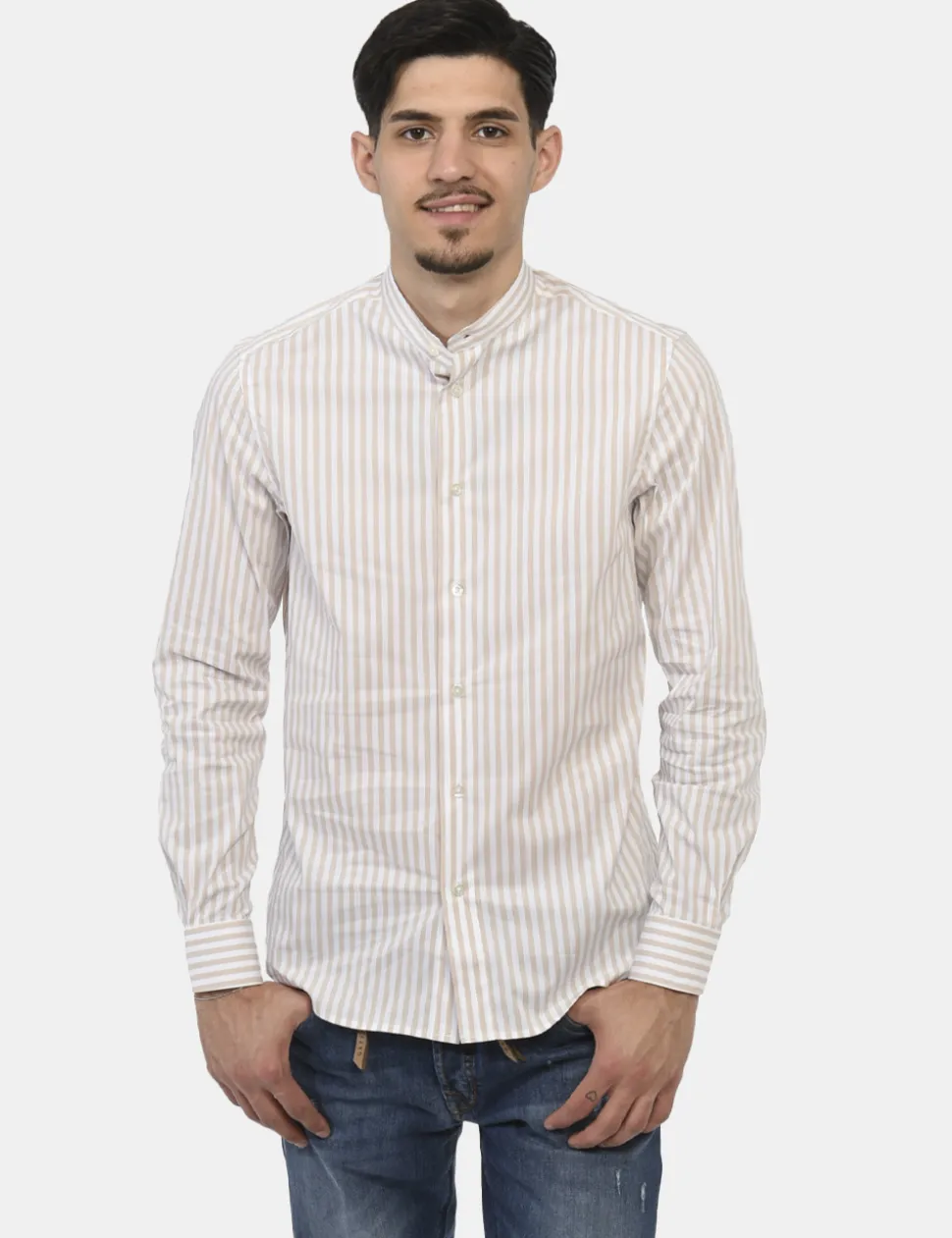 Camicia Gazzarrini Beige