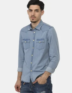 Camicia Gazzarrini Blu